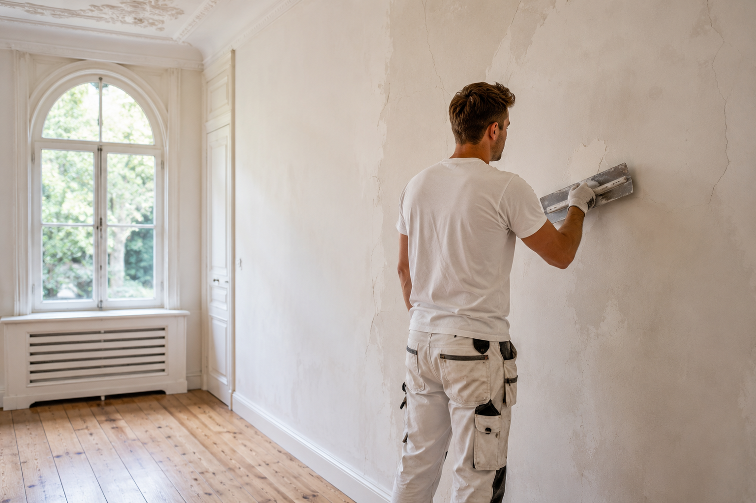 Renovatiestucwerk