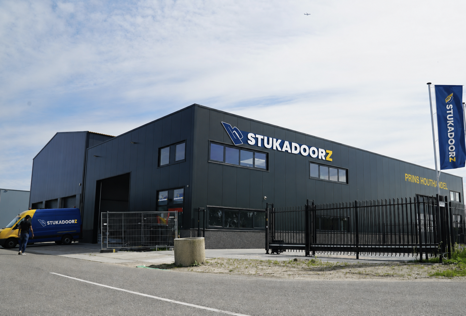 Magazijn en showroom van Stukadoorz.nl