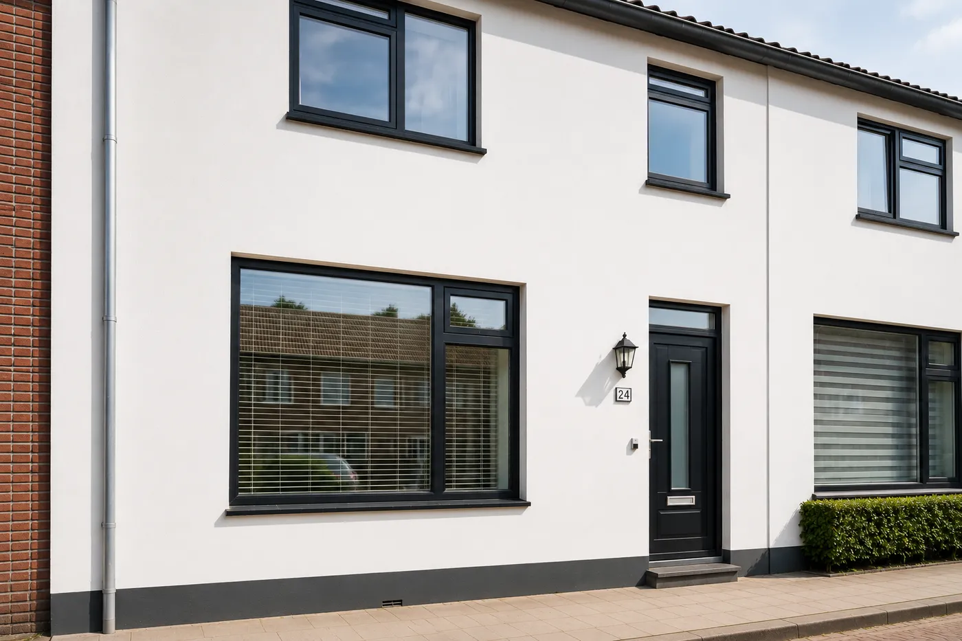 Voorgevel renovatie - na